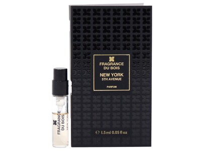 FRAGRANCE DU BOIS NEW YORK 5TH AVENUE 1.5ml .05fl oz x 1 COLOGNE PERFUME SAMPLE