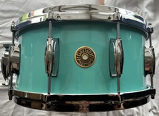 Gretsch 6,5" x14" USA rullante personalizzato schiuma di mare laccato verde