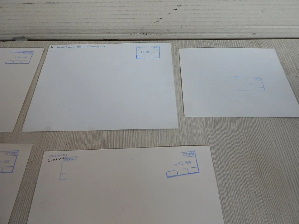 RACCOLTA 5 FOTOGRAFIE BUS PULLMAN VINTAGE IVECO ORLANDI DOMINO 1986 - Immagine 4 di 4