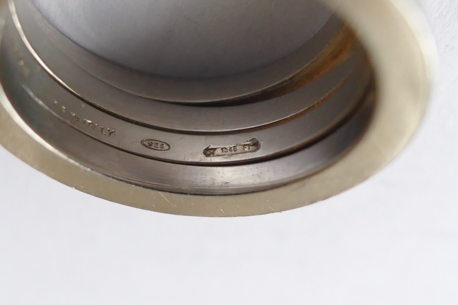 Ring 925 silver designer ring quadruple ring clas… - image 7