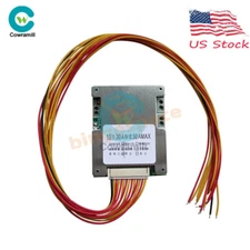 13S 48V 50A Battery Balance Protection Board BMS PCBCircuit For E-bike Motor 