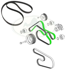 LAND ROVER V-BELT RANGE SPORT 07-16 DIESEL 3.6L V8 PQS500450 ALLMakes4x4
