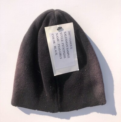 RARE Famous Stars And Straps SAMPLE Beanie NEW Vintage