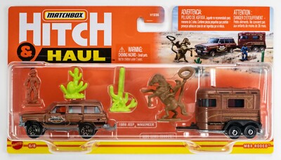 2021 Matchbox Hitch & Haul #6 MBX Rodeo | 1988 Jeep® Wagoneer | ORANGE ...