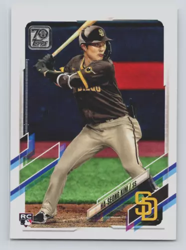 2021 Topps #398 HA-SEONG KIM RC San Diego Padres Rookie