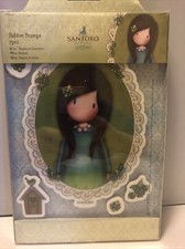 BIRDS OF A FEATHER-Docrafts Santoro Gorjuss Cling Rubber Stamp-Stamping Craft