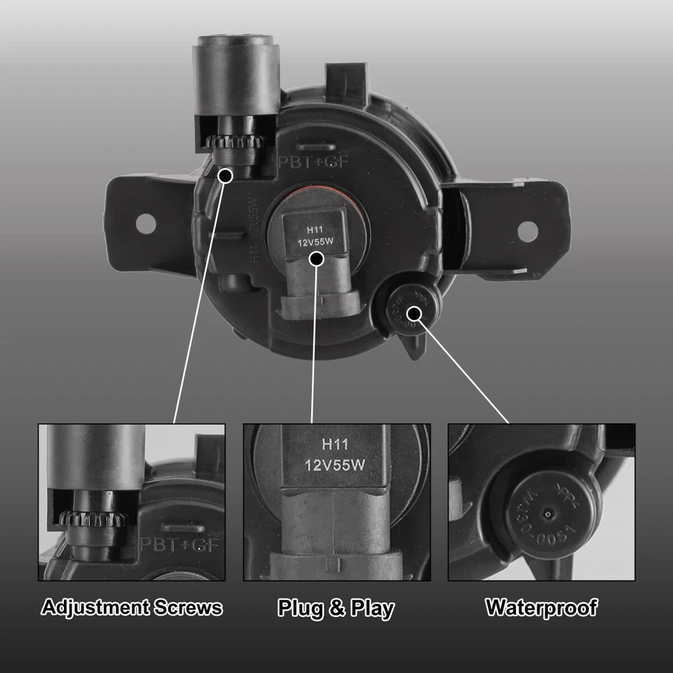 Pares de luces antiniebla para BMW X3 X5 2007-2010 2008-2013 BMW 128i/135i 2013 BMW 135is Foto 3 de 4