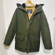 J. Crew Nordic Parka with PrimaLoft Mens X-Small Dark Green
