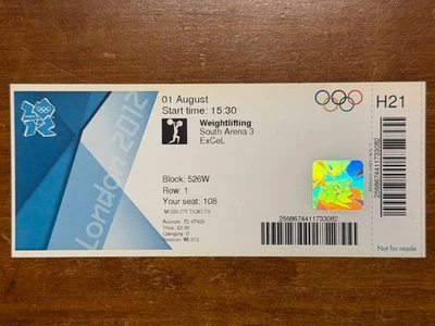 London 2012 Event Olympics Tickets for sale | eBay