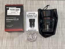 85mm Lens for Canon RF - 85mm f1.8 Portrait Lens Manual Focus(MF) for Canon