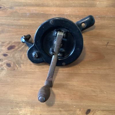 VINTAGE SINGER NÄH-SÄNGER HANDKURBEL simanco (04)