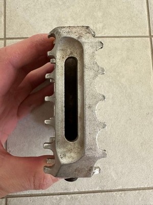 Brooklyn Machine Works Shin Burger Pedals Silver | eBay