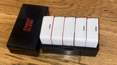 Scrabble Flash Game Electronic Black Word Case Hasbro 2010 Needs Batteries