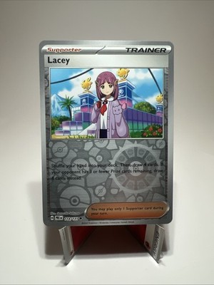 Pokemon Lacey 114/131 Prismatic Evolutions Uncommon Reverse Holo NM