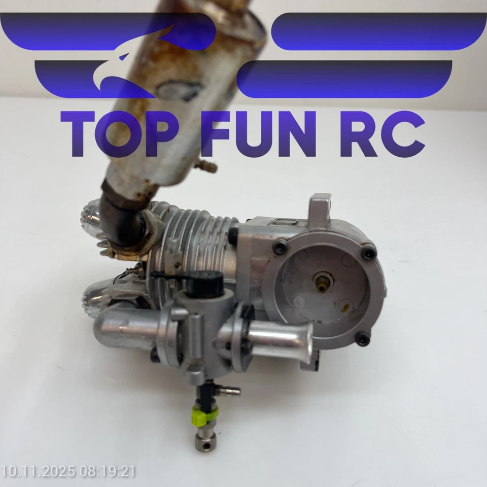 MOTOR NITRO SAITO 180 4 TIEMPOS PARA AVIONES RC CON TUBO DE ESCAPE  Foto 3 de 4