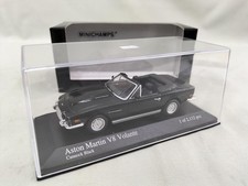 MINICHAMPS Black Aston Martin V8 Volante 1987 From Japan