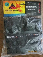 SKATE ATTACK WRIST GUARDS FOR INLINE SKATING SIZE S-M NEW IN PACKAGE