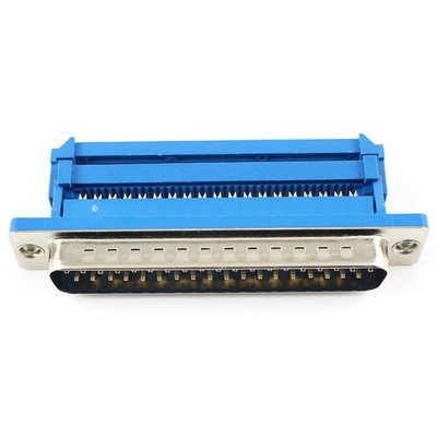 1pcs D-SUB 37 pin male IDC type adapter connector for cable DB37M #hj