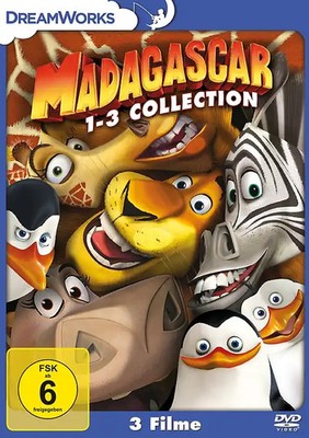 Madagascar 1-3 Collection