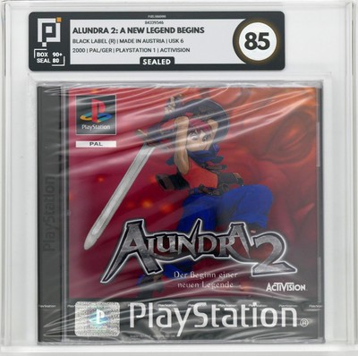 Alundra 2: A New Legend Begins Pixel 85 **Sony PS1 Playstation 1 NEU (no VGA)