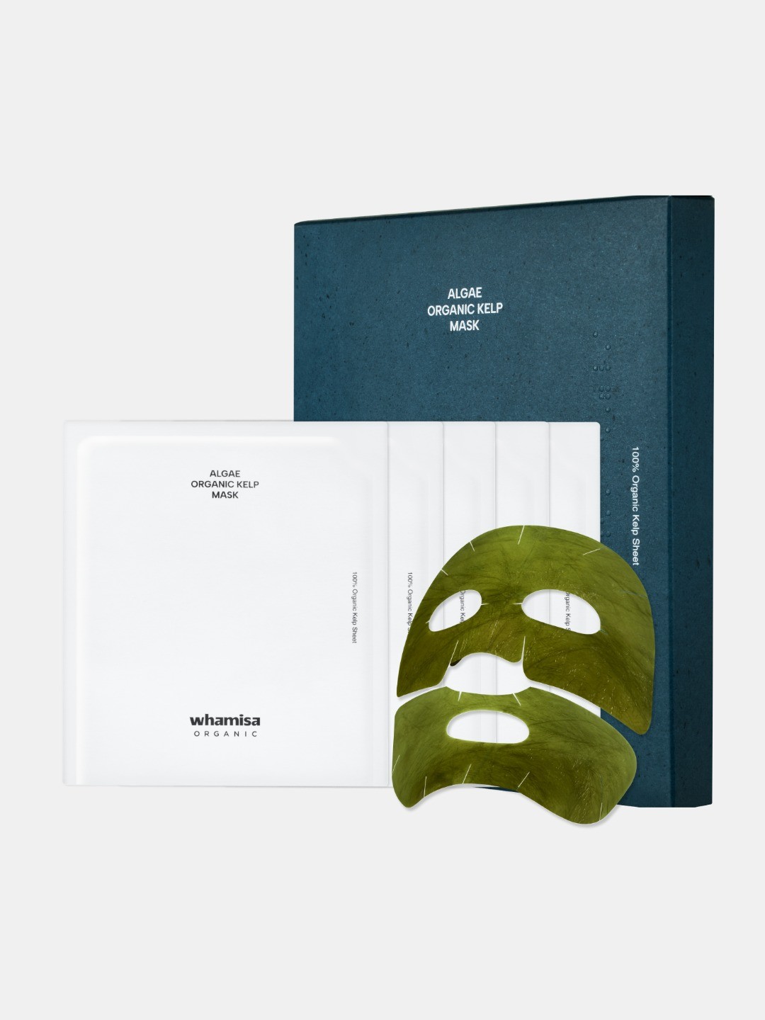 Органическая маска из водорослей WHAMISA Algae, набор 23 мл х 5 меа