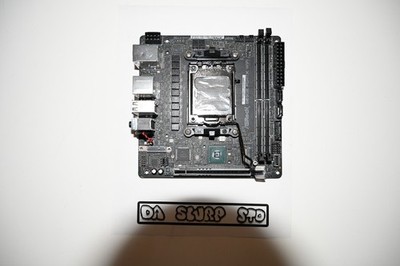 ASRock B650E PG-ITX WiFi AM5 Mini-ITX AMD Bent Pins and missing IO NOT WORKING