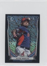 2014 Bowman Chrome Minis Black Shimmer Refractor Elvis Araujo #113 0a7