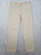 Lands' End Khaki Pants Women's 29 Beige Straight Leg Business Career Casual
