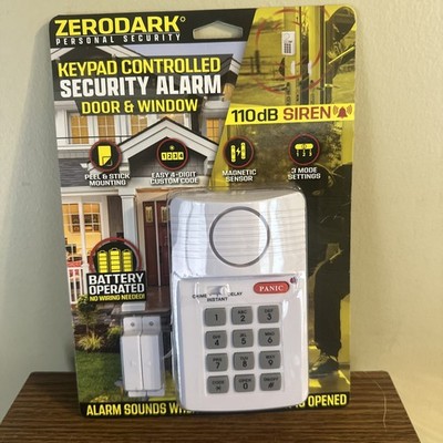 Door & Window Security Alarm Keypad Controlled Battery Operated by ZeroDark