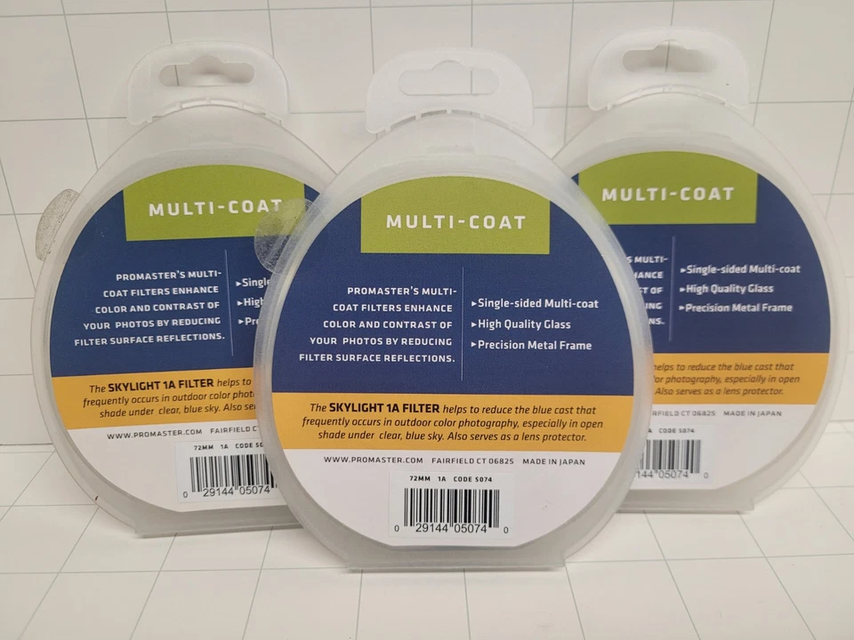 Promaster Multi-Coat Filter 72mm 1A Code 5074 - Image 2 of 2