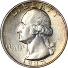 1932-P Washington Quarter