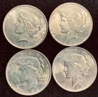 ONE Vintage AU/BU (?) 90% SILVER Peace Dollar - 4 available - Bag 6