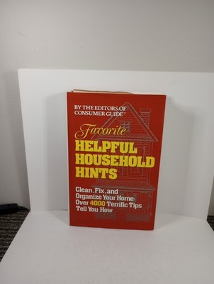 Favorite Helpful Household Hints by The Editors of Consumer Guide 1986 Hardcover