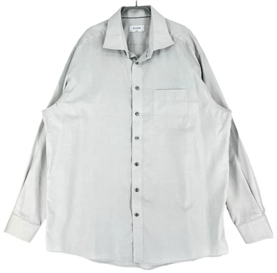 Chemise Habillée Etón Pour Homme Bleu Col Boutonné Manche Longue 2XL - 46 18 - Photo 1/4