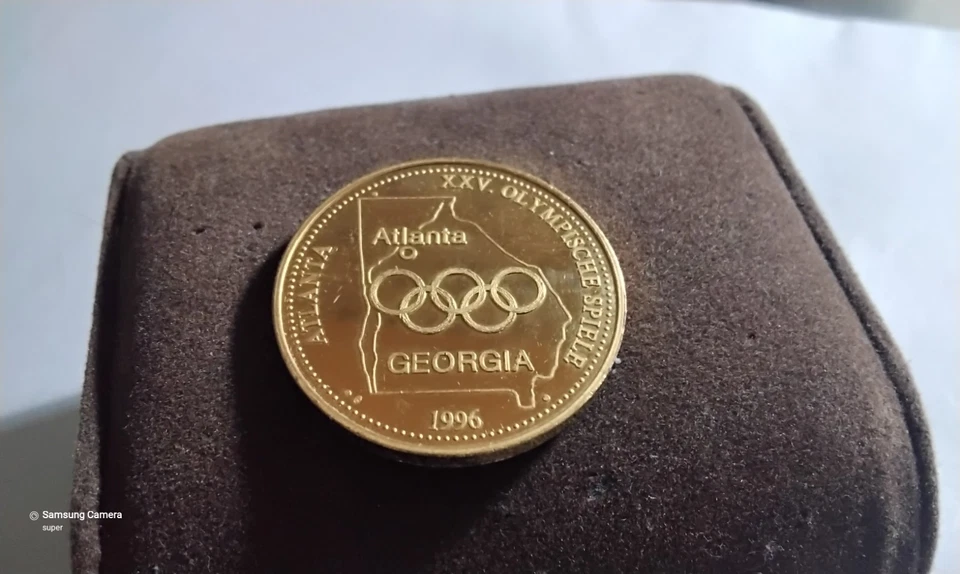 Medaille ATLANTA 1996 OLYMPISCHE SPIELE - Bild 4 von 4