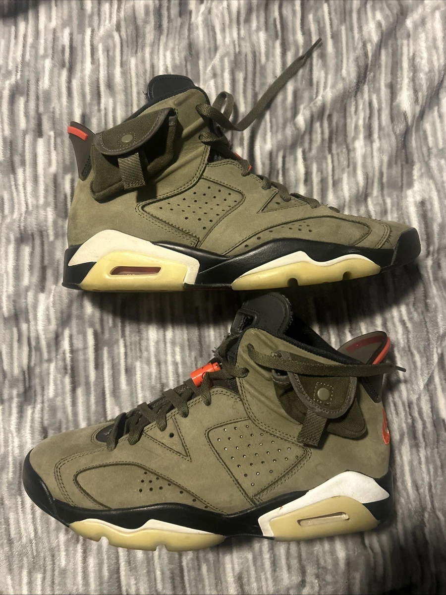 Las mejores ofertas en Jordan 6 Retro x Travis Scott Mid Olive | eBay