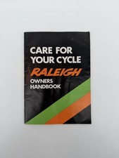 Manuale originale Raleigh Chopper e altri *VINTAGE* *RARO* *VGC* 