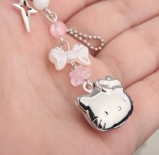 Cadena de cuerda para teléfono celular Hello Kitty, llavero - ideal para regalos ~NUEVO~