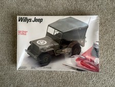 Testors Italeri Willys Jeep 1/24 Originalverpackt