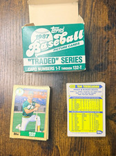 1987 Topps Traded Baseball Cards 17