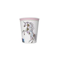 Einhorn Graphic Wild Pappbecher 8 Stk 250 Ml
