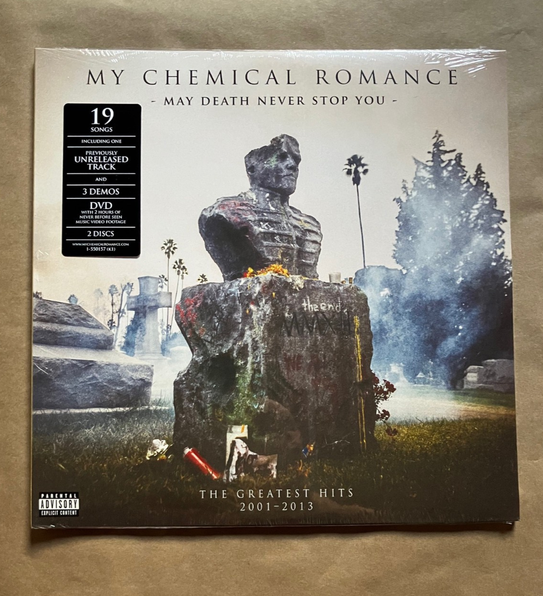 【廃盤 2枚組】My Chemical Romance 1stアルバム MCR MY CHEMICAL ROMANCE BROUGHT YOU MY BULLETS LP 1st ALBUM *EU