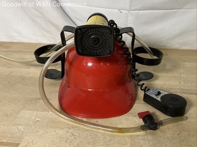 Unbranded Red Beer Soda Drinking Hard Hat Electronic Siren Horn Novelty Party