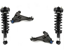 Front Coil Spring Struts Control Arms For Expedition 07-13 W Passive Suspension