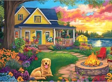 500 Piece Puzzle for Adults Cute Dog Jigsaw Puppy Animal Pet Lover Gift Art New