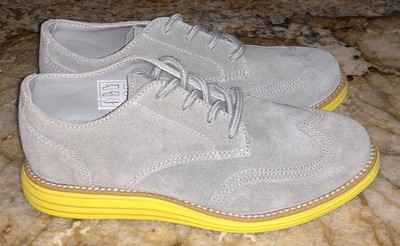 COLE HAAN Grand Oxford Grey Suede 