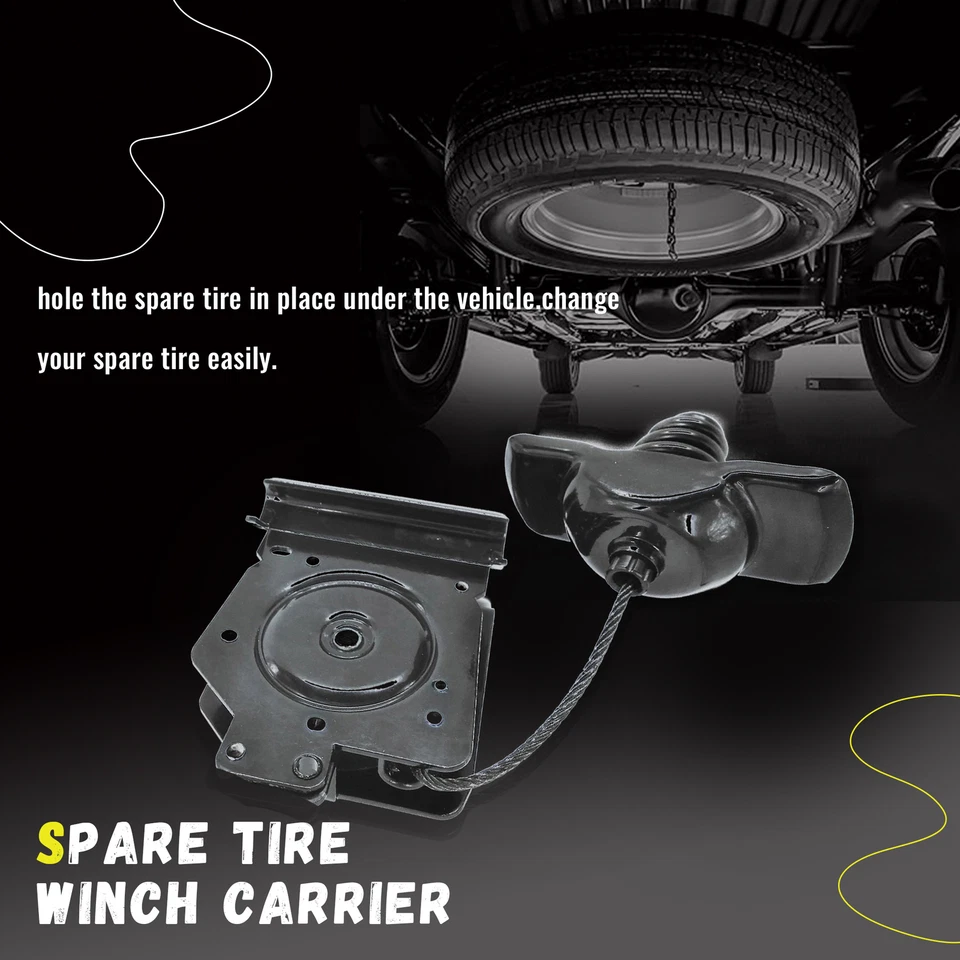 Conjunto de polipasto de neumático de repuesto para camioneta Dodge Ram 2500 3500 2001 Ram 1500 94-02 924-541 Foto 2 de 4