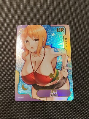UR-005 Nami One Piece Goddess Story Senpai Goddess Haven 5 Holo Card