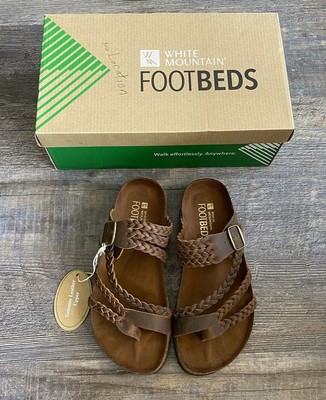 white mountain hayleigh flat sandals