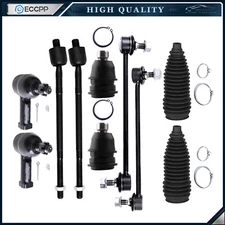 Front Sway Bar End Ball Joint Rack and Pinion Bellow For 01-06 Hyundai Santa Fe